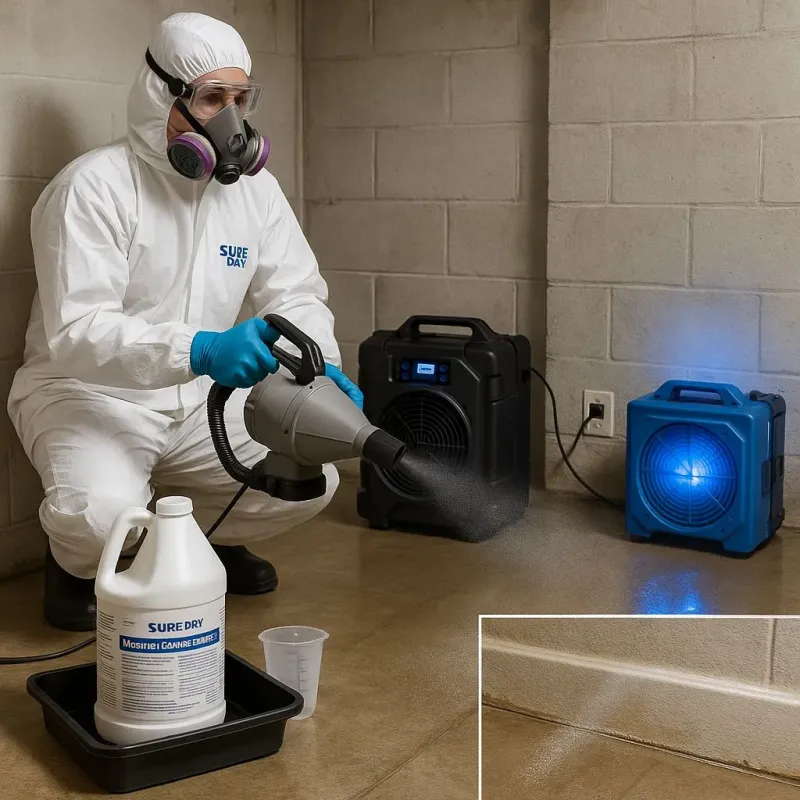 Sanitization and Odor Removal process in Los Alamitos, CA