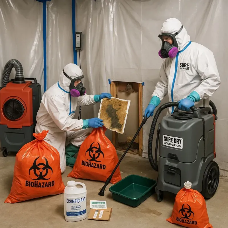 Contaminated Water Handling Protocols process in Los Alamitos, CA