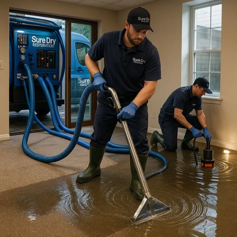 Water Extraction and Removal process in Los Alamitos, CA